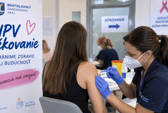 Bratislava dnes ponúkne očkovanie proti HPV. Záujemcovia sa musia vopred registrovať